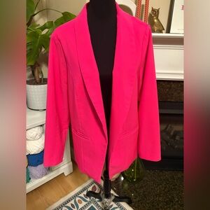 Torrid Oversized Hot Pink Blazer
